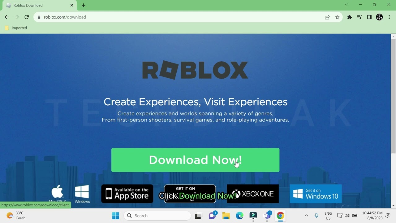Download Roblox In Laptop Without Microsoft Store 